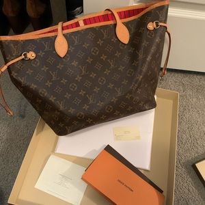 Authentic Louis Vuitton Neverfull MM